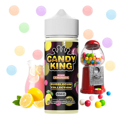 Pink Lemonade 100ml | Candy King Bubblegum | Vape World Australia | E-Liquid