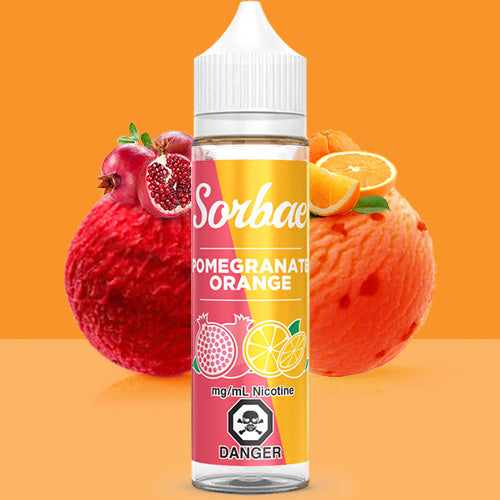 Pomegranate Orange 60ml | Sorbae | Vape World Australia | E-Liquid