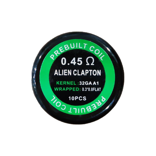 Pre-Wrapped Coils 0.45ohm Alien Clapton | Vape World Australia | Vaping Hardware