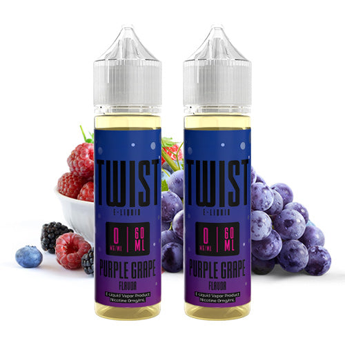 Purple Grape 120ml | Twist E-Liquid | Vape World Australia | E-Liquid