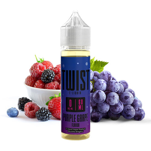 Purple Grape 60ml | Twist E-Liquid | Vape World Australia | E-Liquid