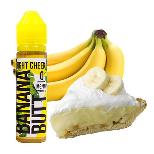 Right Cheek 60ml | Banana Butt E-Liquids | Vape World Australia | E-Liquid