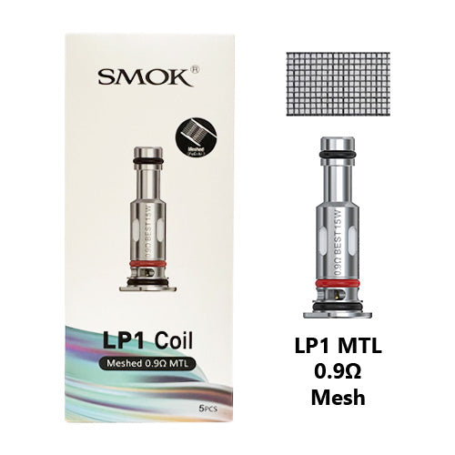 SMOK LP1 Coils 0.9ohm Meshed MTL | Vape World Australia | Vaping Hardware