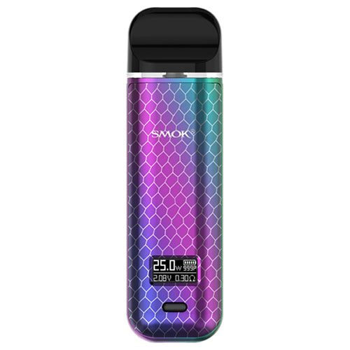 SMOK Novo X Pod Kit 25w 7-Color Cobra | Vape World Australia | Vaping Hardware