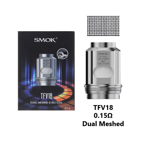 SMOK TFV18 Coils 0.15ohm | Vape World Australia | Vaping Hardware