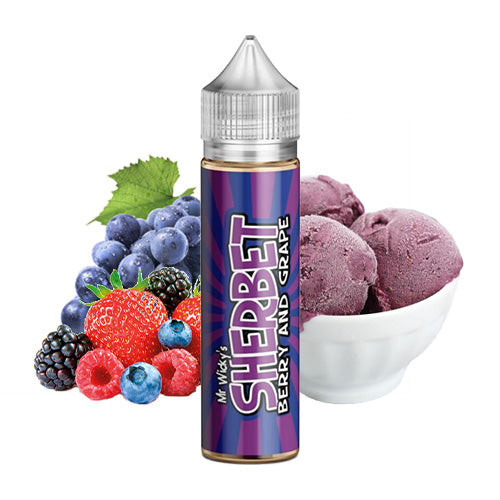 Sherbet Berry and Grape 60ml | Mr. Wicky's | Vape World Australia | E-Liquid