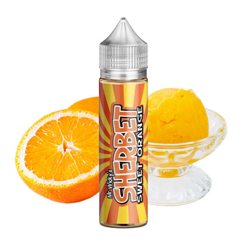 Sherbet Sweet Orange 60ml | Mr. Wicky's | Vape World Australia | E-Liquid