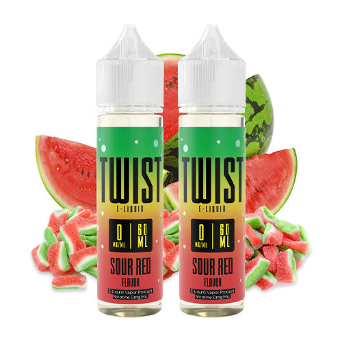 Sour Red 120ml | Twist E-Liquid | Vape World Australia | E-Liquid