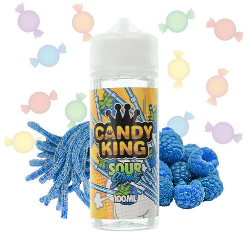 Sour Straws 100ml | Candy King | Vape World Australia | E-Liquid