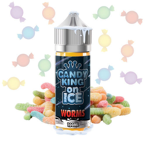 Sour Worms 100ml | Candy King On Ice | Vape World Australia | E-Liquid