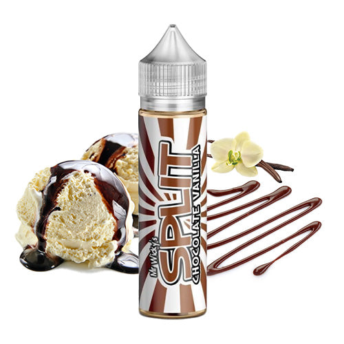 Split Chocolate Vanilla 60ml | Mr. Wicky's | Vape World Australia | E-Liquid