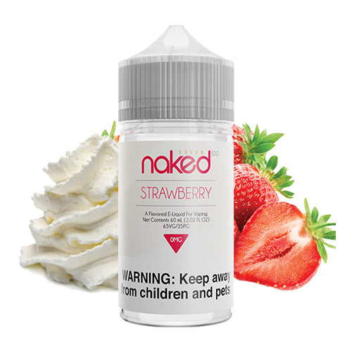 Strawberry 60ml | Naked 100 Cream | Vape World Australia | E-Liquid