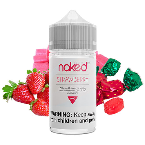 Strawberry 60ml | Naked 100 Fusion | Vape World Australia | E-Liquid
