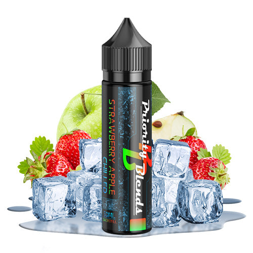 Strawberry Apple 60ml | Priority Blends Chilled E-Liquid | Vape World Australia | E-Liquid