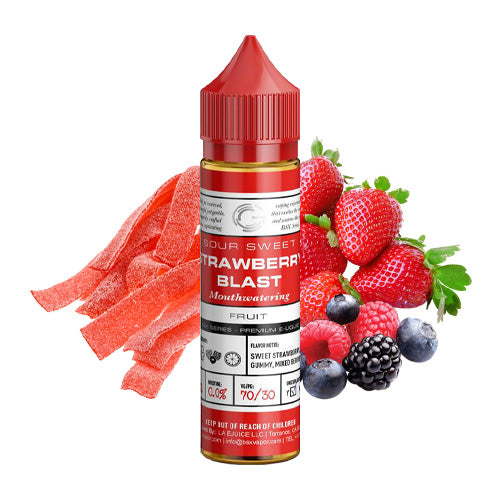 Strawberry Gummy 60ml | Glas Vapor | Vape World Australia | E-Liquid