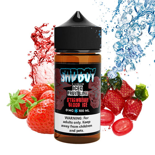Strawberry Blood Ice 100ml | Sadboy | Vape World Australia | E-Liquid