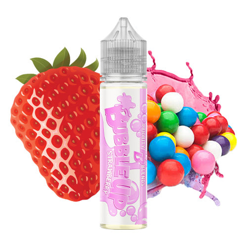 Strawberry Bubblegum 60ml | Bubble Up E-Liquid | Vape World Australia | E-Liquid