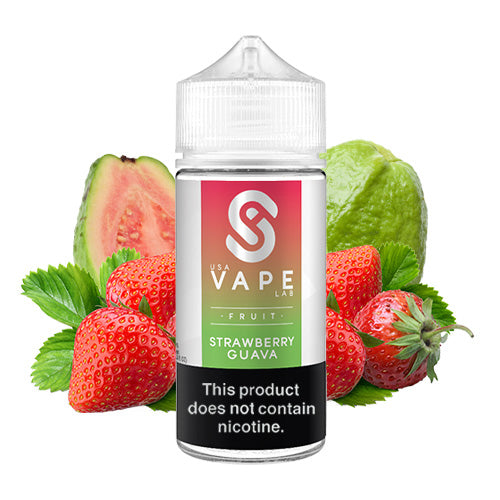 Strawberry Guava 100ml | USA Vape Lab | Vape World Australia | E-Liquid