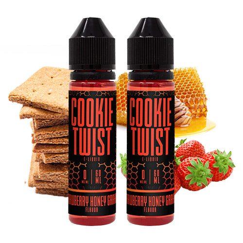 Strawberry Honey Graham 120ml | Cookie Twist E-Liquids | Vape World Australia | E-Liquid