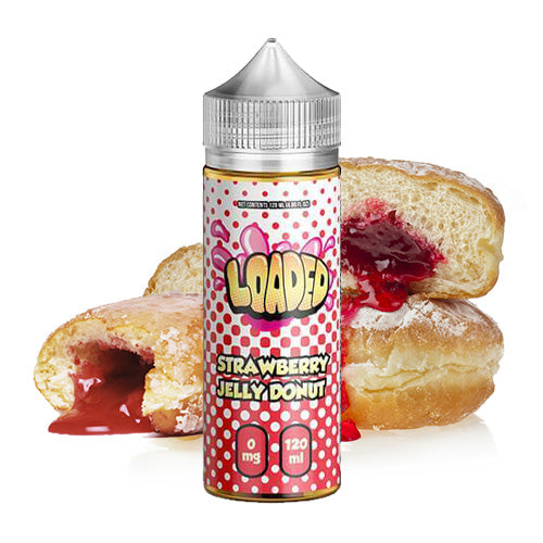 Strawberry Jelly Donut 120ml | Loaded E-Liquid | Vape World Australia | E-Liquid