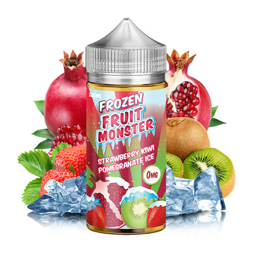 Strawberry Kiwi Pomegranate Ice 100ml | Frozen Fruit Monster | Vape World Australia | E-Liquid