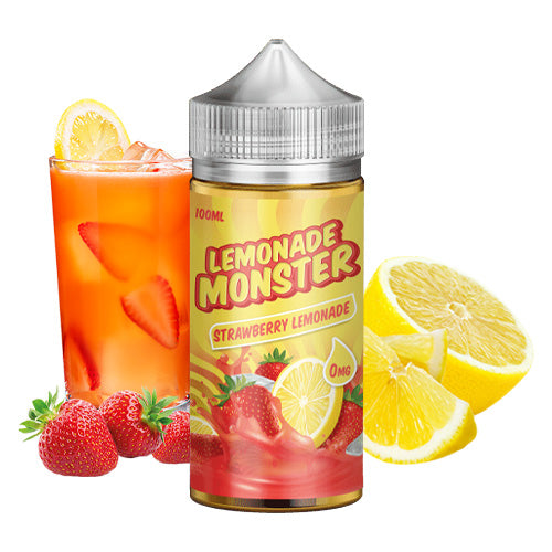 Strawberry Lemonade 100ml | Lemonade Monster | Vape World Australia | E-Liquid