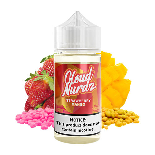 Strawberry Mango 100ml | Cloud Nurdz | Vape World Australia | E-Liquid
