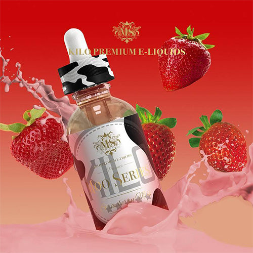 Strawberry Milk 60ml | Kilo Moo Series | Vape World Australia | E-Liquid