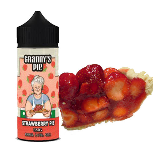 Strawberry Pie 120ml | Granny's Pie | Vape World Australia | E-Liquid