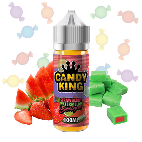 Strawberry Watermelon 100ml | Candy King | Vape World Australia | E-Liquid
