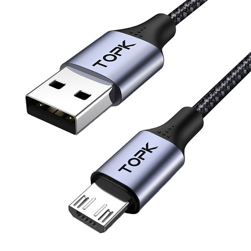 TOPK AN10 Micro USB Charge n Sync Cable | Vape World Australia | Vaping Hardware