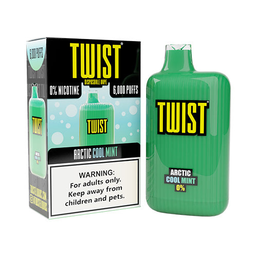 Twist 6000 Puffs Disposable Vape Arctic Cool Mint | Vape World Australia