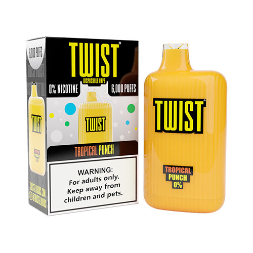 Twist 6000 Puffs Disposable Vape Tropical Punch | Vape World Australia