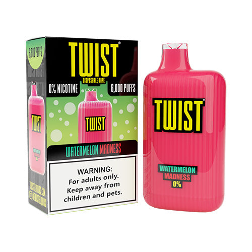 Twist 6000 Puffs Disposable Vape Watermelon Madness | Vape World Australia