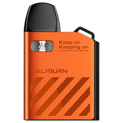 Uwell Caliburn AK2 Pod Kit Neon Orange | Vape World Australia | Vaping Hardware