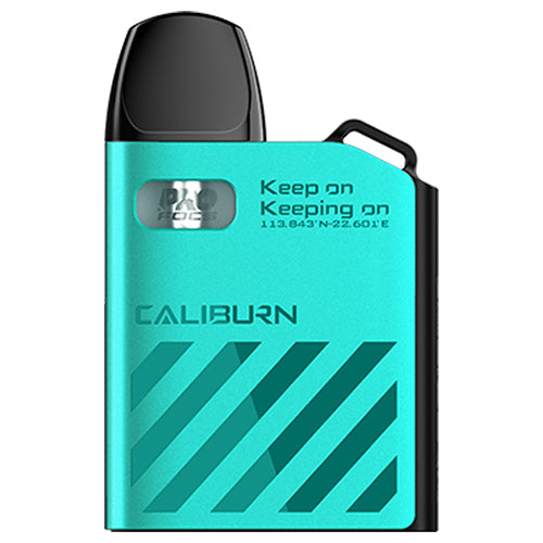 Uwell Caliburn AK2 Pod Kit Turquoise Blue | Vape World Australia | Vaping Hardware