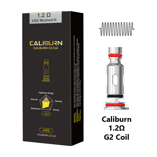 Uwell Caliburn G2 Replacement Coils 1.2ohm | Vape World Australia | Vaping Hardware