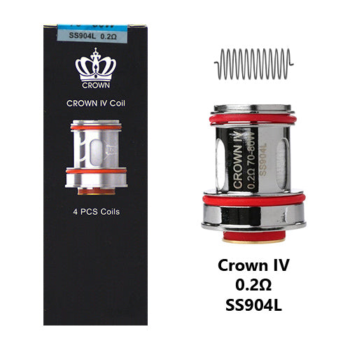 Uwell Crown IV Coils 0.2ohm | Vape World Australia | Vaping Hardware