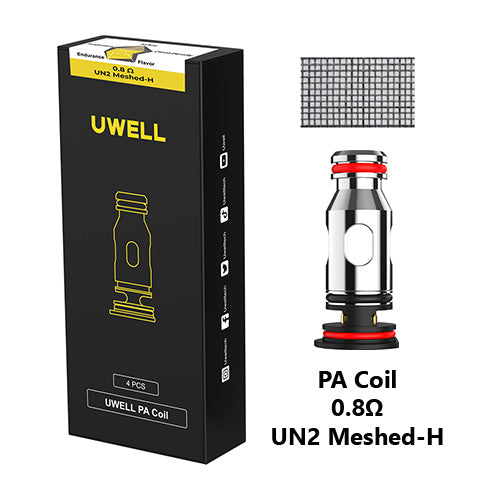 Uwell PA Replacement Coils 0.8ohm | Vape World Australia | Vaping Hardware