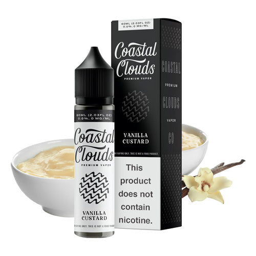 Vanilla Custard 60ml | Coastal Clouds | Vape World Australia | E-Liquid
