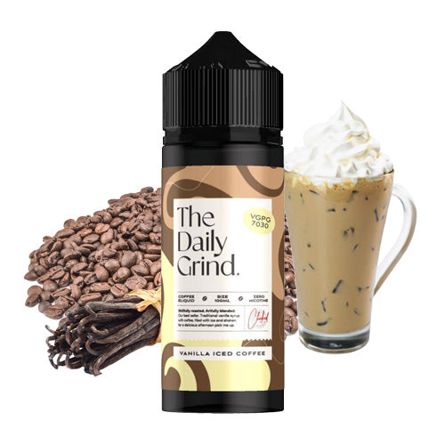 Vanilla Iced Coffee 100ml | The Daily Grind | Vape World Australia | E-Liquid