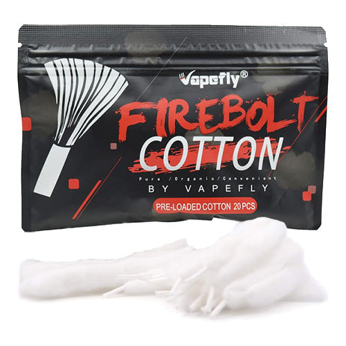Vapefly Firebolt Organic Cotton | Vape World Australia | Vaping Hardware