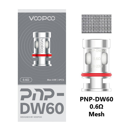 VooPoo PnP Coils DW60 0.6ohm | Vape World Australia | Vaping Hardware