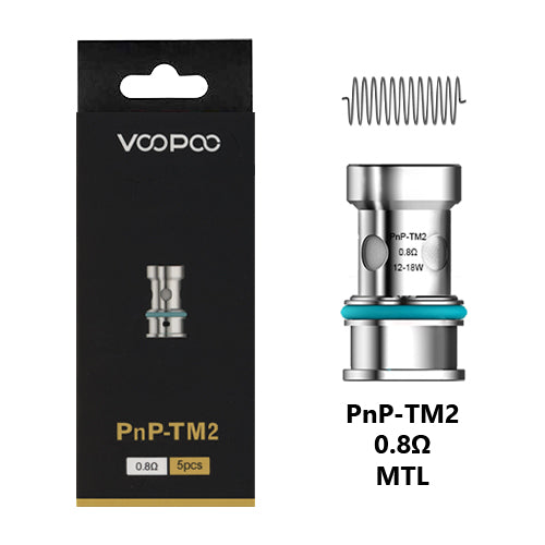VooPoo PnP Coils TM2 0.8ohm | Vape World Australia | Vaping Hardware
