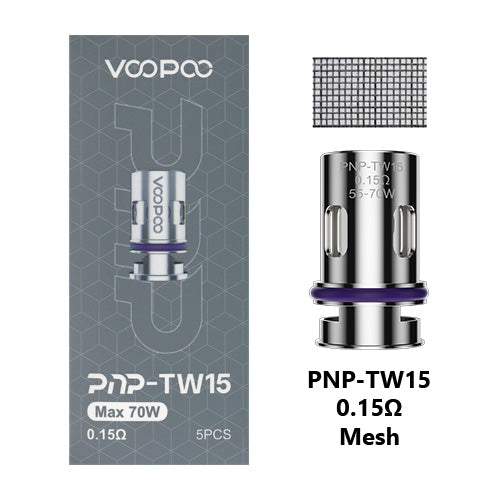 VooPoo PnP Coils TW15 0.15ohm | Vape World Australia | Vaping Hardware