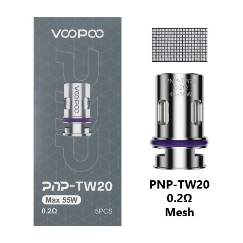 VooPoo PnP Coils TW20 0.2ohm | Vape World Australia | Vaping Hardware