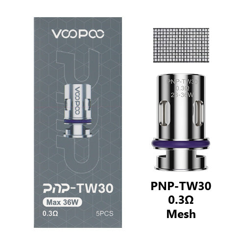 VooPoo PnP Coils TW30 0.3ohm | Vape World Australia | Vaping Hardware
