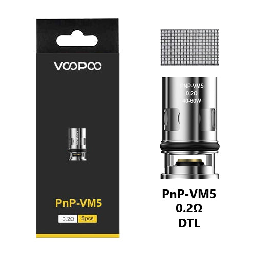 VooPoo PnP Coils VM5 0.2ohm | Vape World Australia | Vaping Hardware