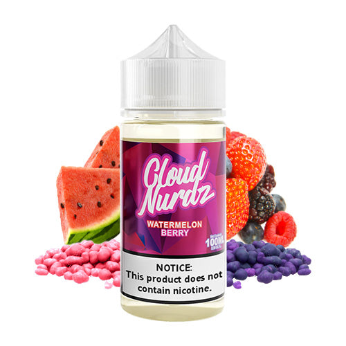 Watermelon Berry 100ml | Cloud Nurdz | Vape World Australia | E-Liquid