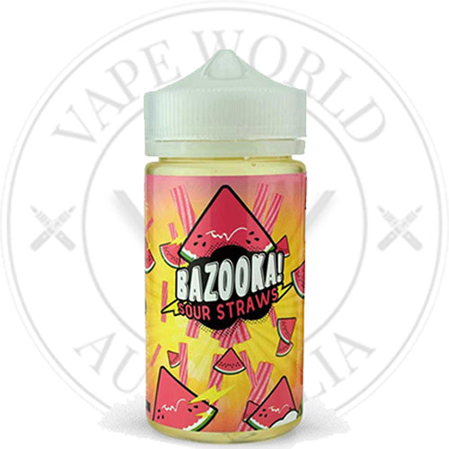 Watermelon | Bazooka Sour Straws | Vape World Australia | E-Liquid